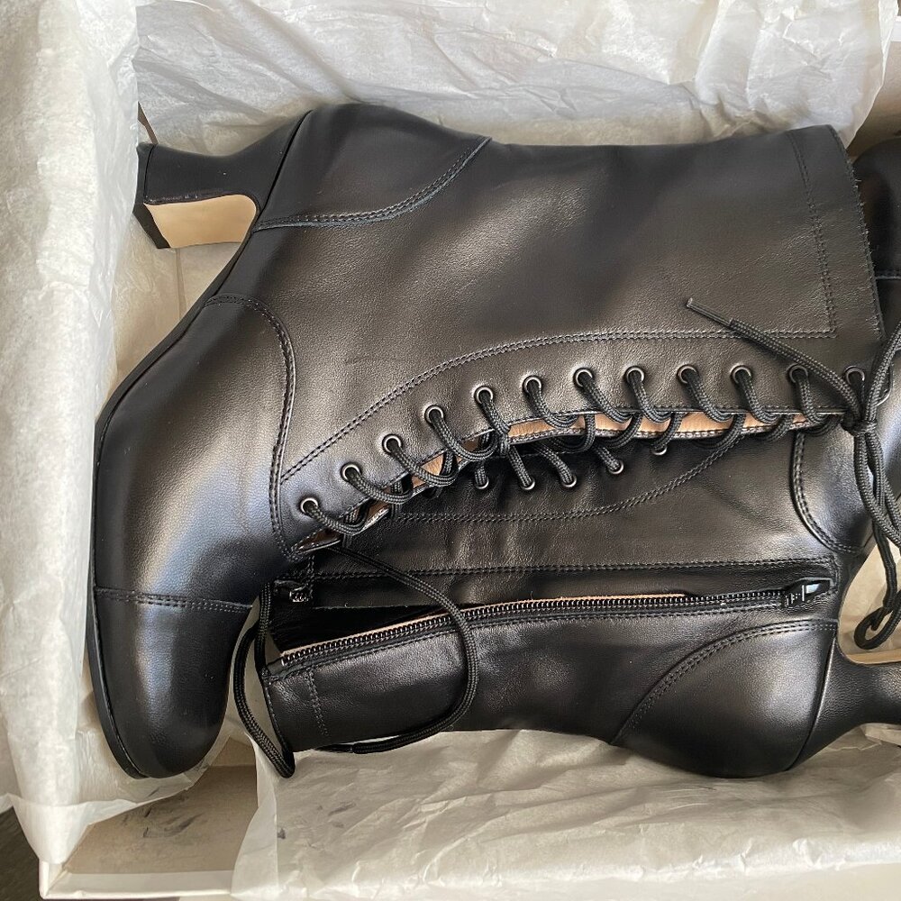 Laduca Boots Size 7 Black - Picture 3 of 4